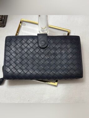 Bottega Veneta Dark blue Wallet